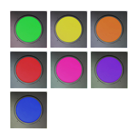 Дихроидный фильтр AMERICAN AUDIO Dichrofilter PAR 64 (black) magenta, фото 